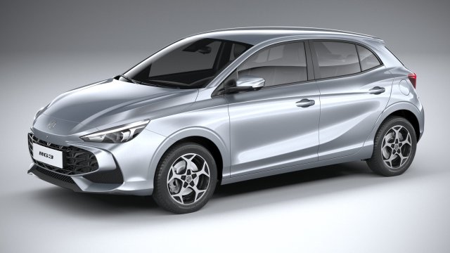 MG 3 2025 3D Модель .c4d .max .obj .3ds .fbx .stl .blend 