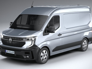 Renault Master 2025 Model 3D