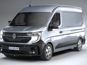Renault Master 2025 Model 3D