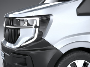 Renault Master 2025 Model 3D
