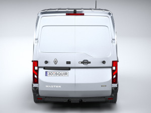 Renault Master 2025 Model 3D