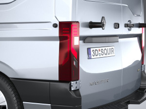 Renault Master 2025 Model 3D
