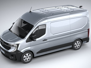 Renault Master 2025 Model 3D