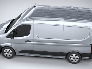 Renault Master 2025 Model 3D