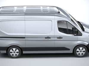 Renault Master 2025 Model 3D
