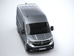 Renault Master 2025 Model 3D