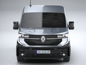 Renault Master 2025 Model 3D