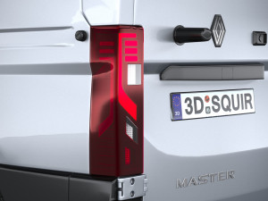 Renault Master 2025 Model 3D