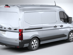 Renault Master 2025 Model 3D