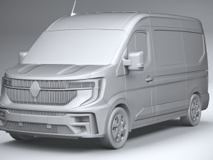 Renault Master 2025 Model 3D