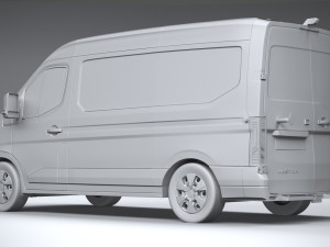 Renault Master 2025 Model 3D