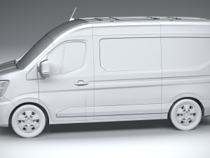 Renault Master 2025 Model 3D