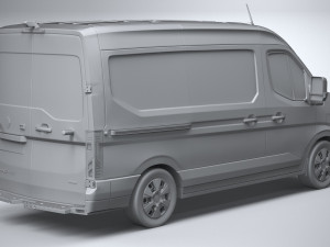 Renault Master 2025 Model 3D