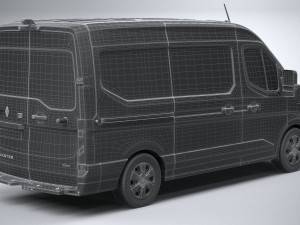 Renault Master 2025 Model 3D
