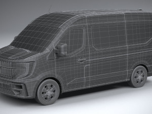 Renault Master 2025 Model 3D