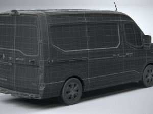 Renault Master 2025 Model 3D
