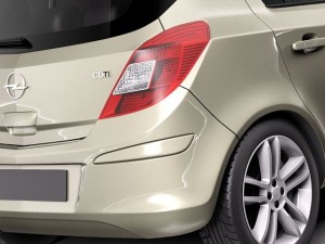Opel Corsa 5-door 2012 3D Model