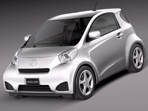 scion iq 2012 3D Model