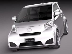 Scion IQ 2012 Model 3D