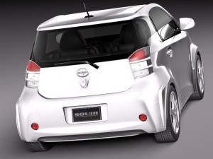 Scion IQ 2012 Model 3D