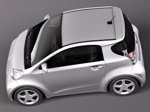 Scion IQ 2012 Model 3D