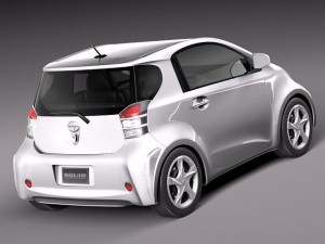 Scion IQ 2012 Model 3D