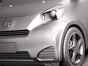Scion IQ 2012 Model 3D
