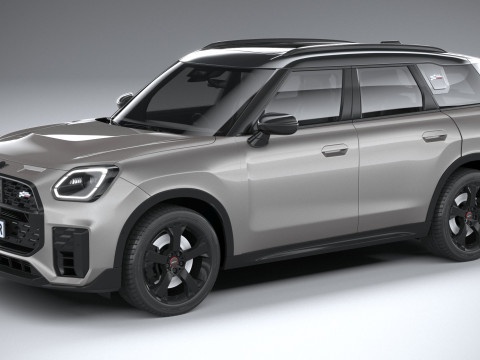 Mini Countryman JCW 2025 3D Model