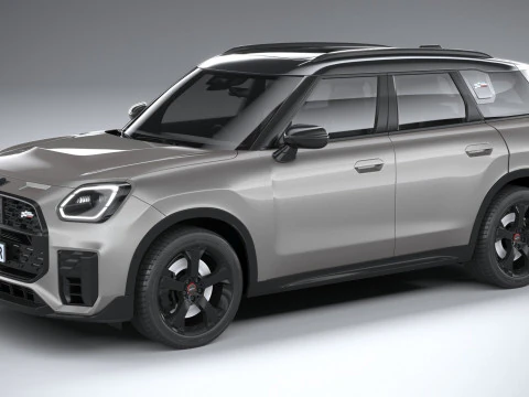 Mini Countryman JCW 2025 Modèle 3D