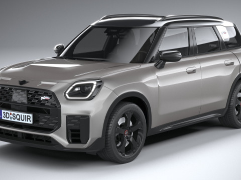 Mini Countryman JCW 2025 3D Model