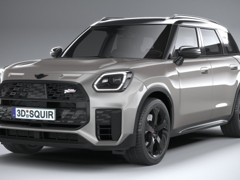 Mini Countryman JCW 2025 3D Model