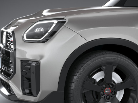 Mini Countryman JCW 2025 3D Model