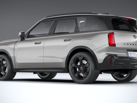 Mini Countryman JCW 2025 3D Model