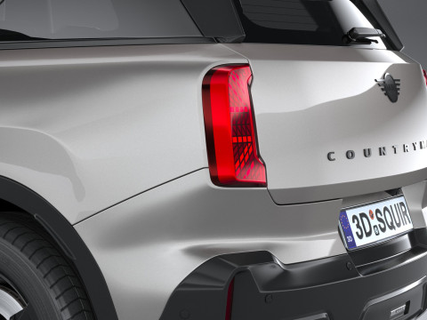 Mini Countryman JCW 2025 3D Model