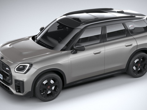 Mini Countryman JCW 2025 3D Model