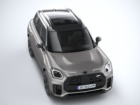 Mini Countryman JCW 2025 3D Model