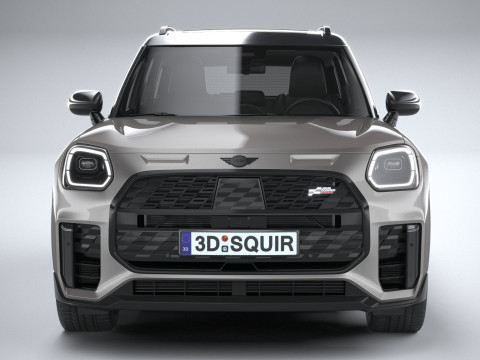 Mini Countryman JCW 2025 3D Model
