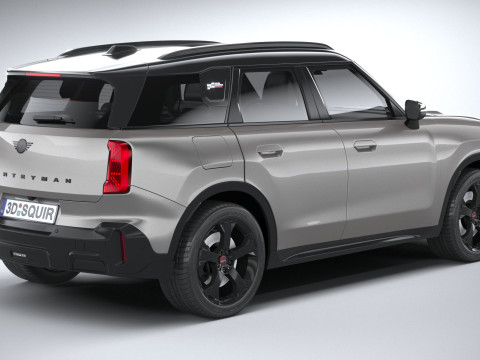 Mini Countryman JCW 2025 3D Model
