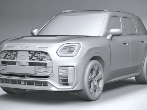 Mini Countryman JCW 2025 3D Model