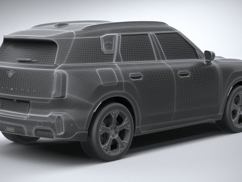 Mini Countryman JCW 2025 3D Model