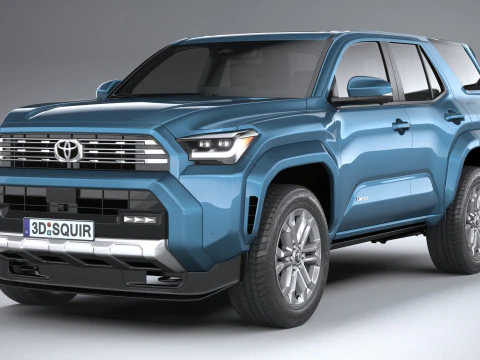 Toyota 4runner 2025 3D Model