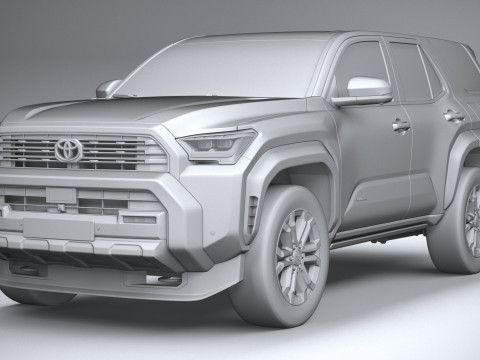 Toyota 4runner 2025 3D Model