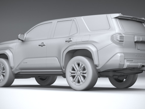 Toyota 4runner 2025 3D Model