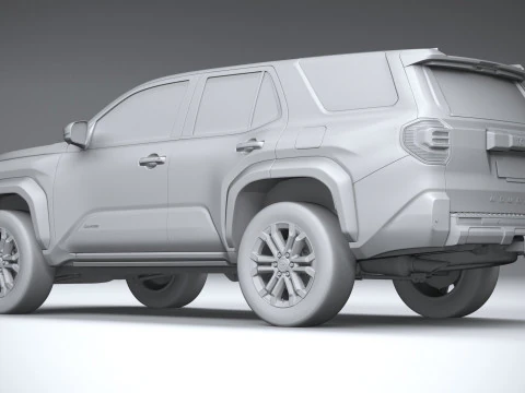 Toyota 4runner 2025 3D Model