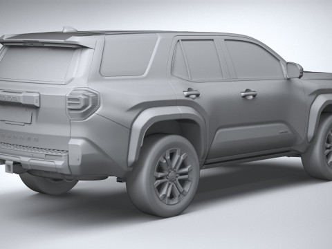 Toyota 4runner 2025 3D Model