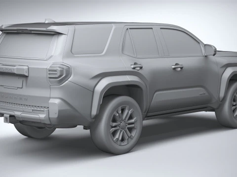 Toyota 4runner 2025 3D Model