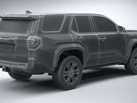 Toyota 4runner 2025 3D Model