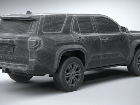 Toyota 4runner 2025 3D Model