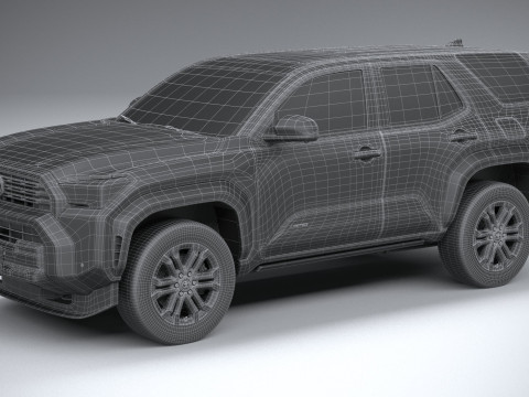 Toyota 4runner 2025 3D Model
