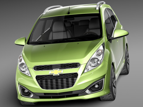 Chevrolet Spark 2012 3Dモデル